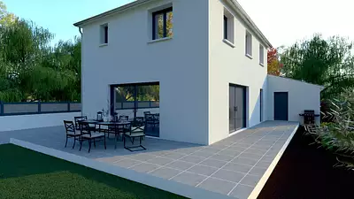 Maison neuve, 100 m²