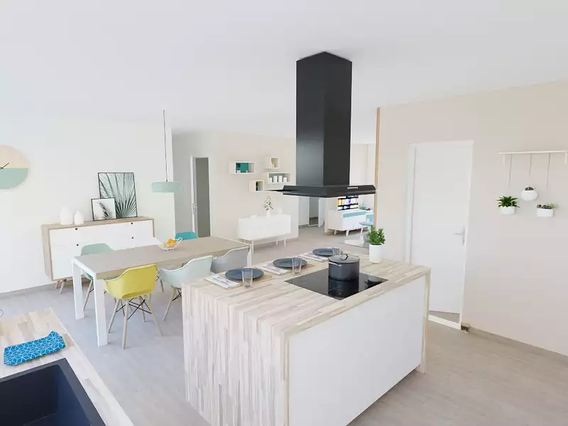 Maison neuve, 89,5 m² - Bruille-lez-Marchiennes (59490)