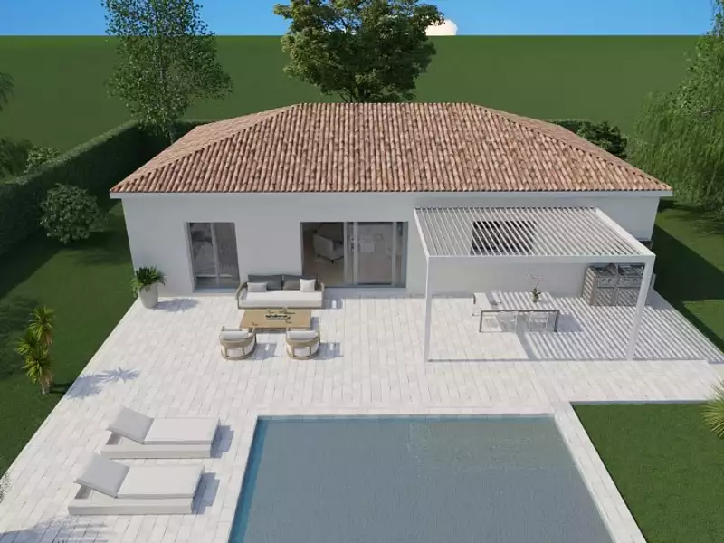 Maison neuve, 110 m² - Le Thoronet (83340)