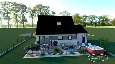 Maison neuve, 92 m²