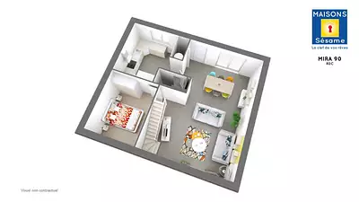 Maison neuve, 88 m²