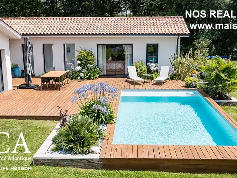 Maison neuve, 85 m² - Préchacq-les-Bains (40465)