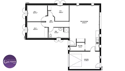 Maison neuve, 66 m²