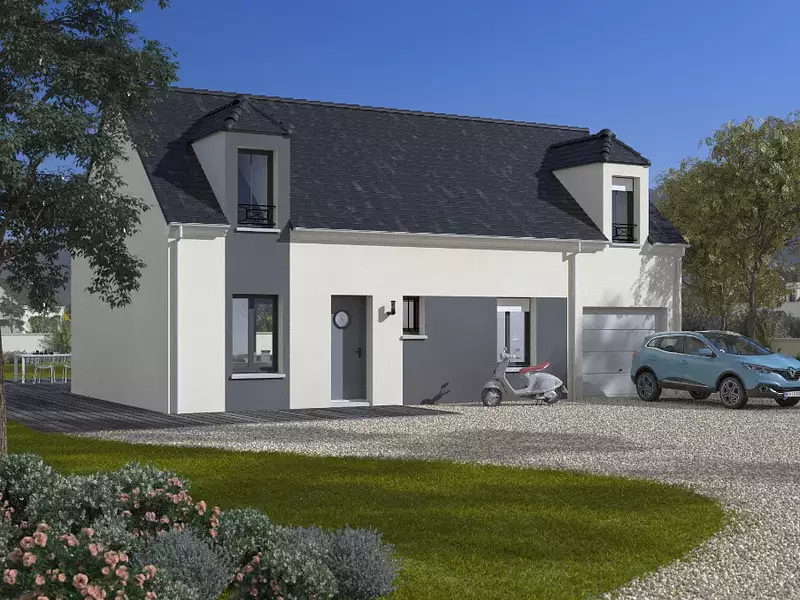 Maison neuve, 90 m² - Canly (60680)