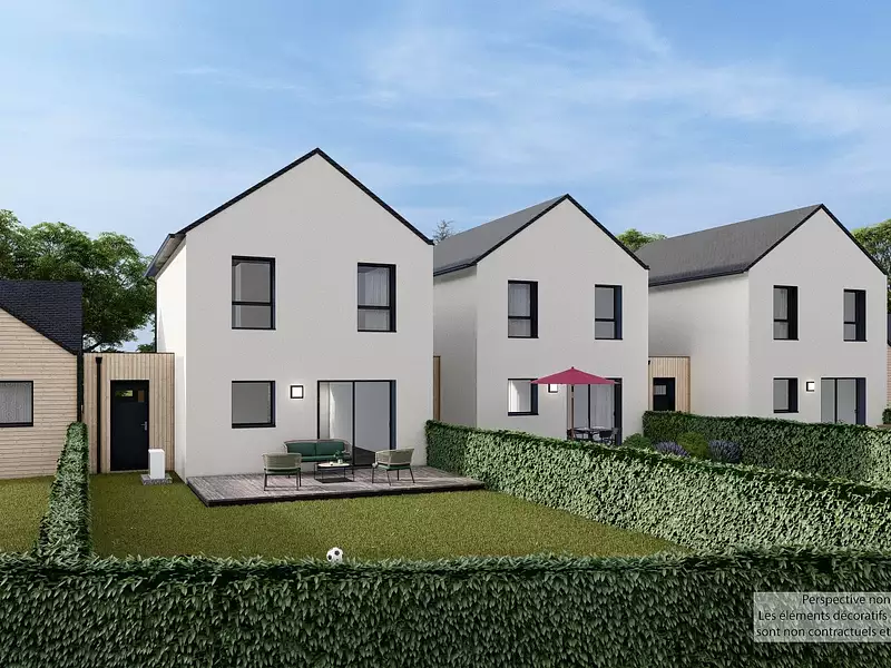 Maison neuve, 80 m² - Montauban-de-Bretagne (35360)