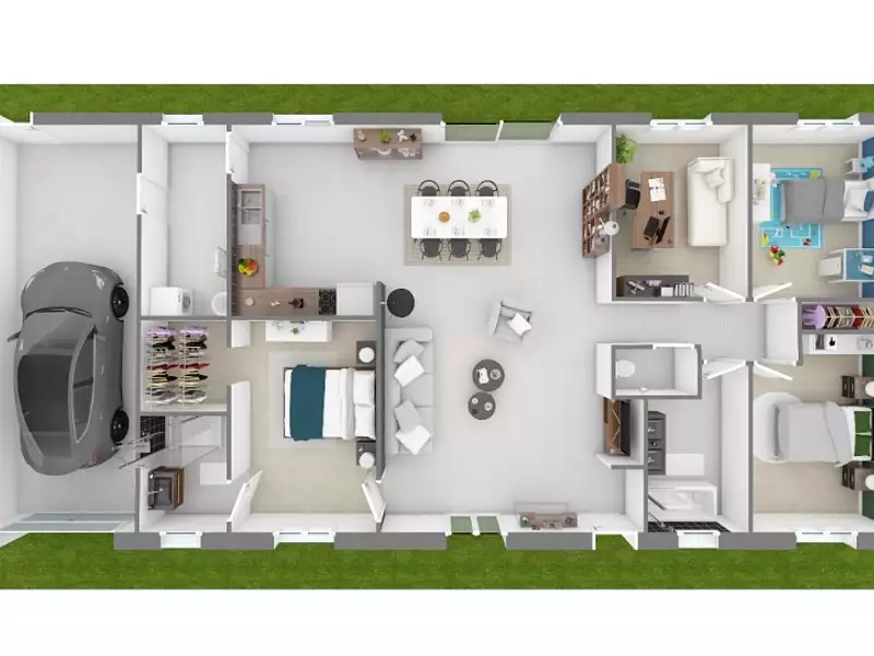 Maison neuve, 118 m² - Quincy (18120)