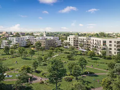 Programme neuf Vue Parc à Gonesse (95500) – Brownfields