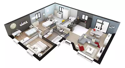 Maison neuve, 92 m²