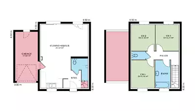 Maison neuve, 91 m²