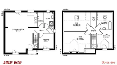 Maison neuve, 87 m²