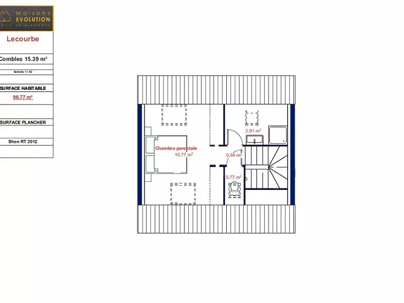 Maison neuve, 96 m² - Triel-sur-Seine (78510)