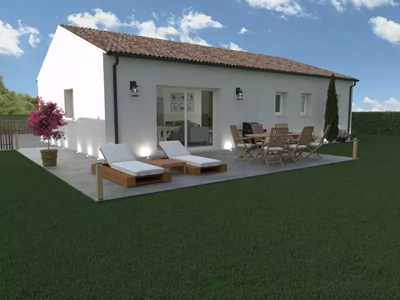 Maison neuve, 100 m² - La Réole (33190)