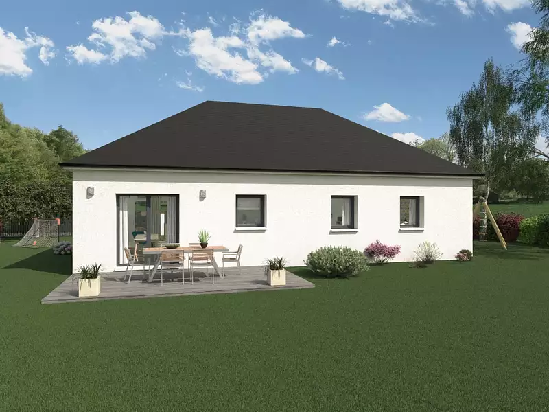 Maison neuve, 84,29 m² - Grandvilliers (60210)