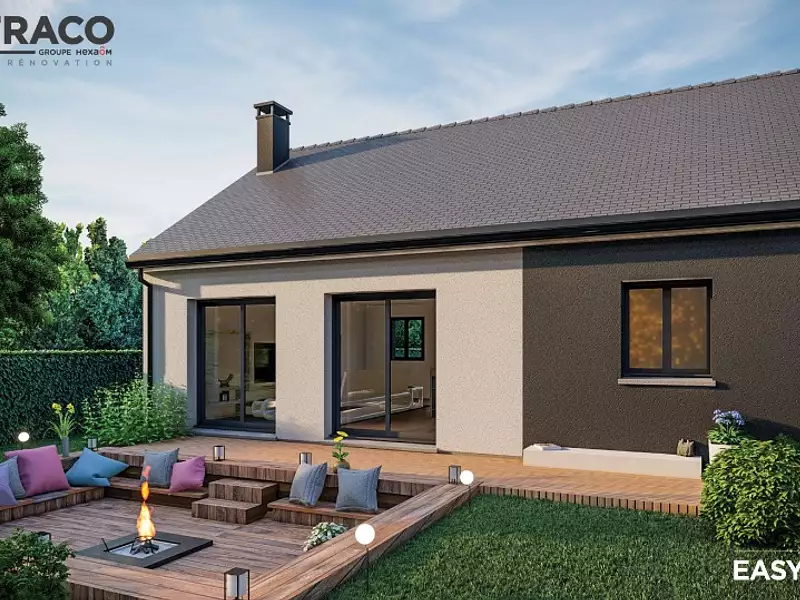 Maison neuve, 65 m² - Petiville (76330)