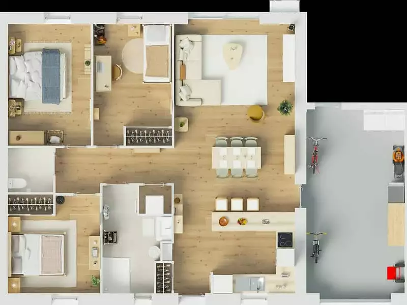 Maison neuve, 85 m² - Saint-Hilaire-de-Riez (85270)