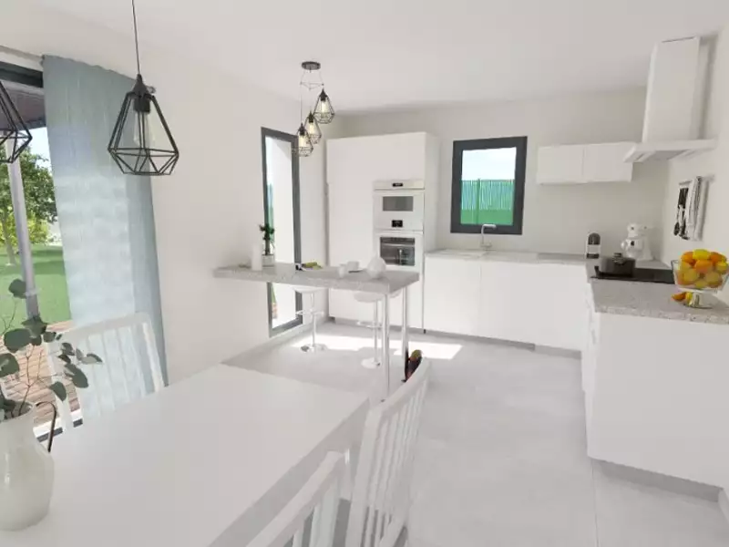 Maison neuve, 96 m² - Mureils (26240)
