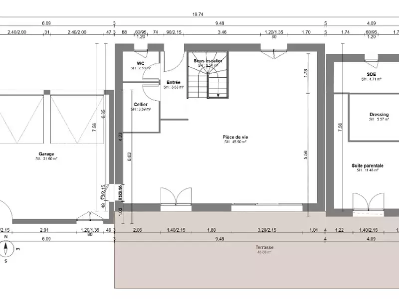 Maison neuve, 130 m² - Fontvieille (13990)