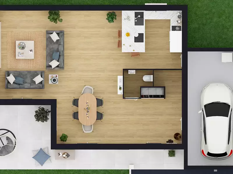 Maison neuve, 110 m² - Juliénas (69840)