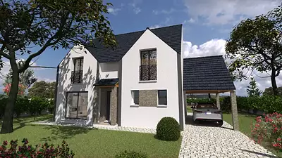 Maison neuve, 122 m²