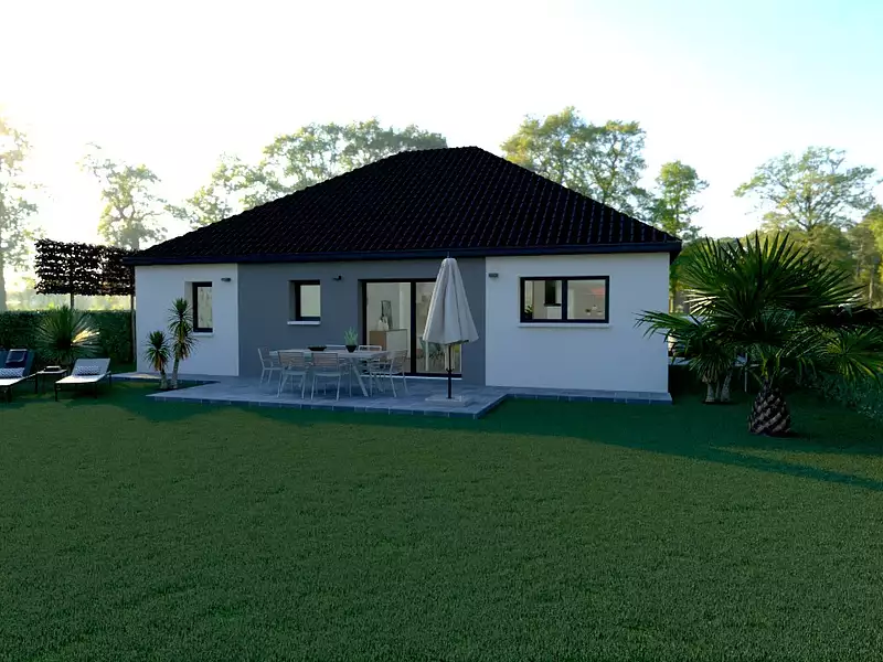 Maison neuve, 89,5 m² - Bruille-lez-Marchiennes (59490)