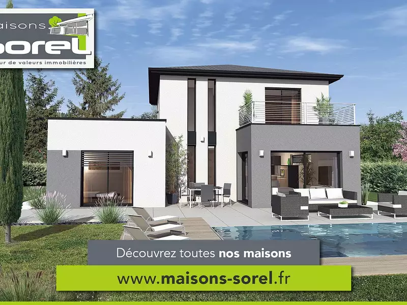 Maison neuve, 85 m² - Reyrieux (01600)