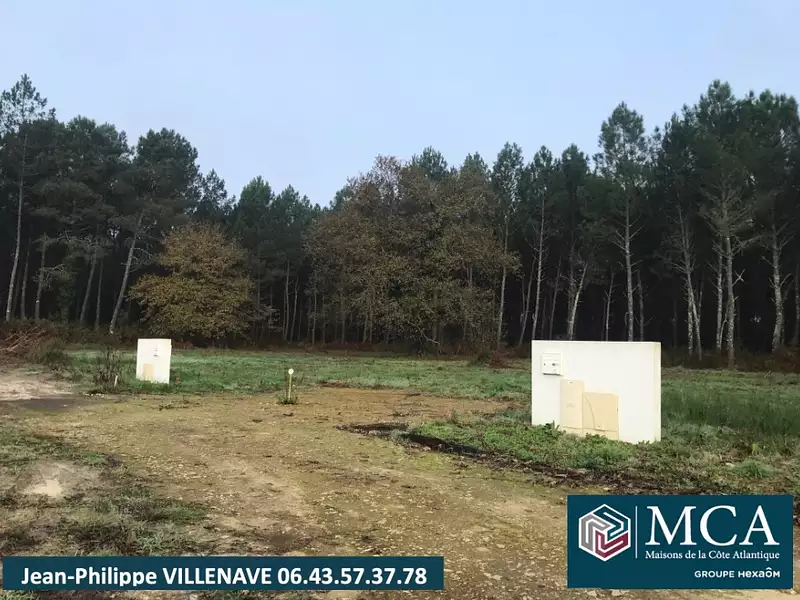 Terrain à bâtir, 935 m² - Saint-Martin-d'Oney (40090)