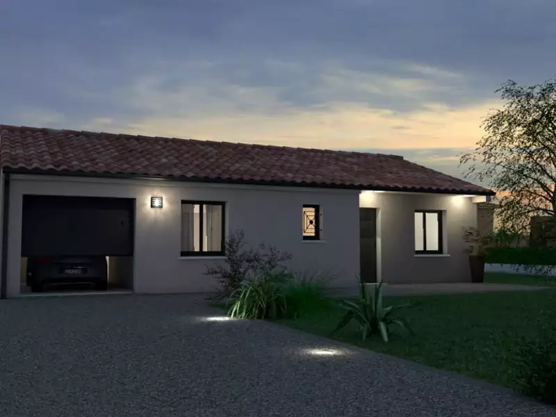 Maison neuve, 88 m² - Lasserre-Pradère (31530)