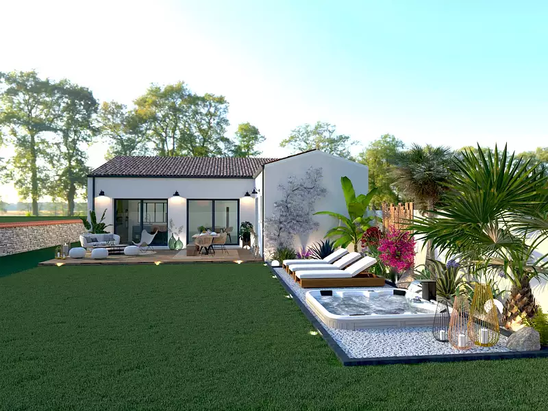 Maison neuve, 73 m² - Rochefort (17300)