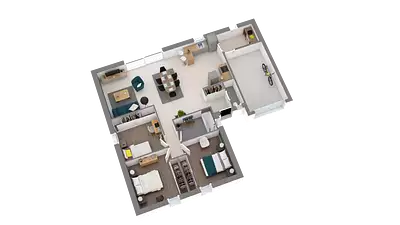 Maison neuve, 90 m²