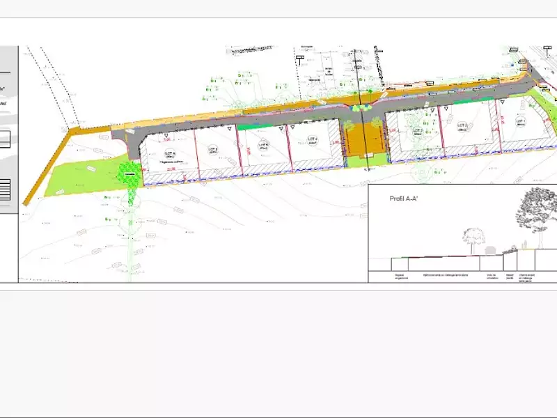Terrain à bâtir, 500 m² - Saint-Hilaire-du-Maine (53380)