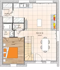 Maison neuve, 75 m²