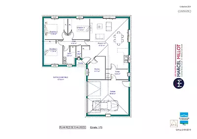 Maison neuve, 107 m²