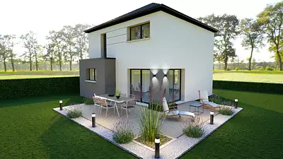 Maison neuve, 86,78 m²