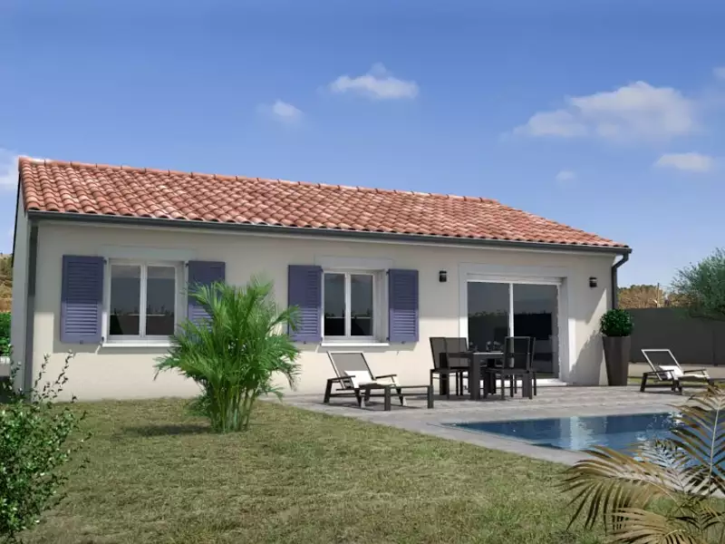 Maison neuve, 72 m² - Lasserre-Pradère (31530)