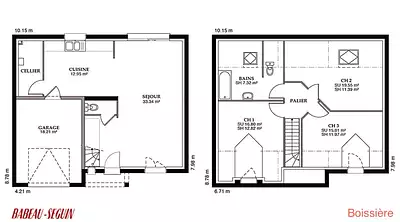 Maison neuve, 87 m²