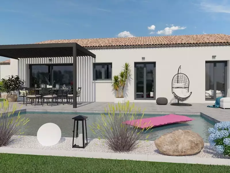 Maison neuve, 120 m² - Eurre (26400)