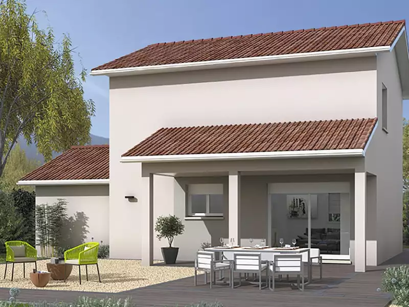 Maison neuve, 113 m² - Hauteville-sur-Fier (74150)