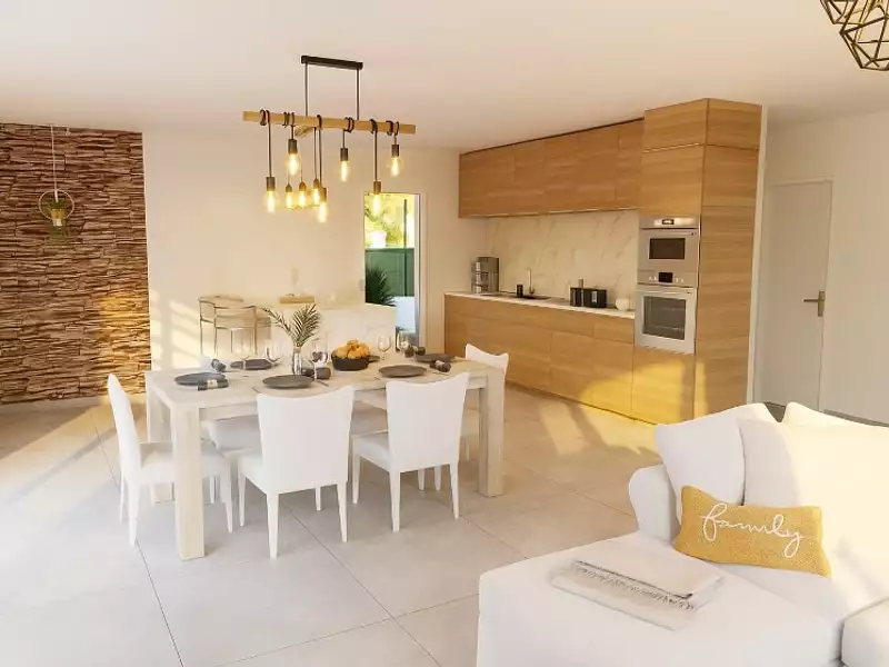 Maison neuve, 90 m² - Camps-la-Source (83170)