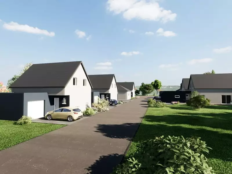 Maison neuve, 90 m² - Burnhaupt-le-Bas (68520)