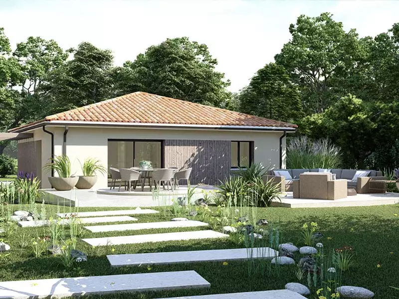 Maison neuve, 90 m² - Mérignac (33700)