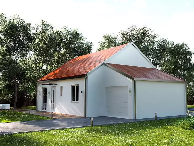 Maison neuve, 95 m² - Saint-Mars-la-Brière (72470)