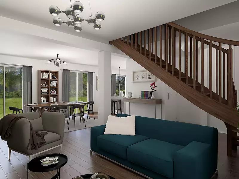 Maison neuve, 114,23 m² - Moisenay (77950)