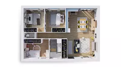 Maison neuve, 75 m²