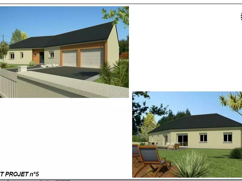 Maison neuve, 100 m² - Saint-Ouën-des-Toits (53410)