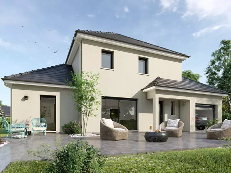 Maison neuve, 148,35 m² - Bourg-Achard (27310)