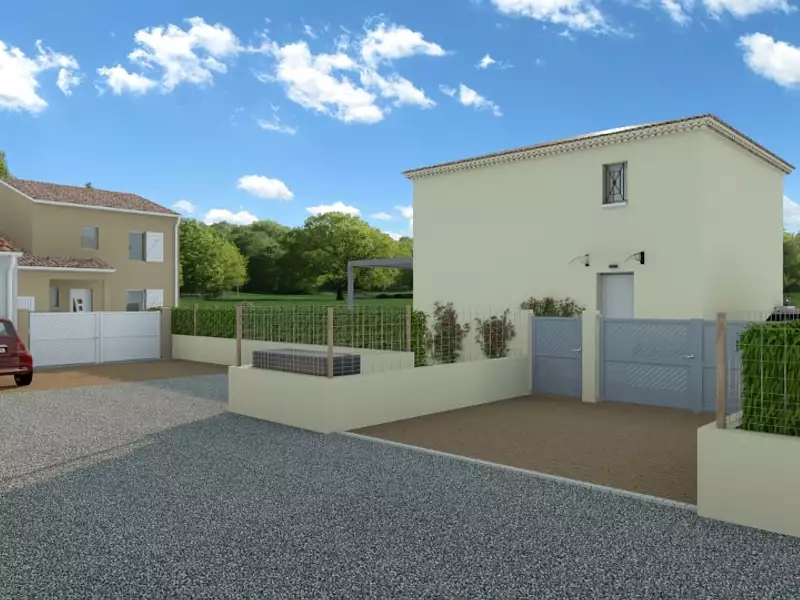 Maison neuve, 83 m² - Montfrin (30490)