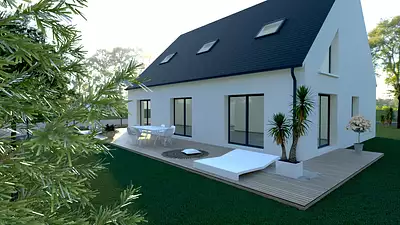 Maison neuve, 102,37 m²