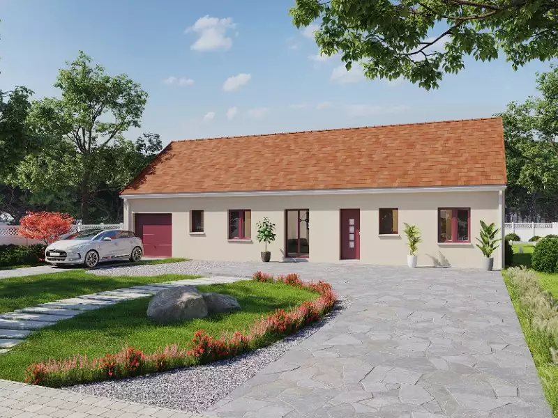 Maison neuve, 118 m² - Châteauroux (36000)