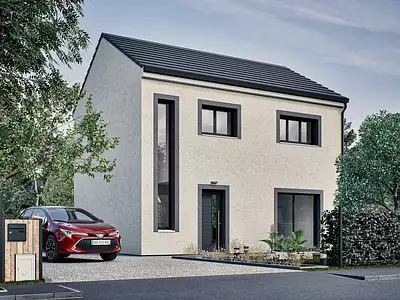 Maison neuve, 83,73 m²
