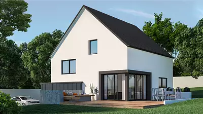 Maison neuve, 100 m²